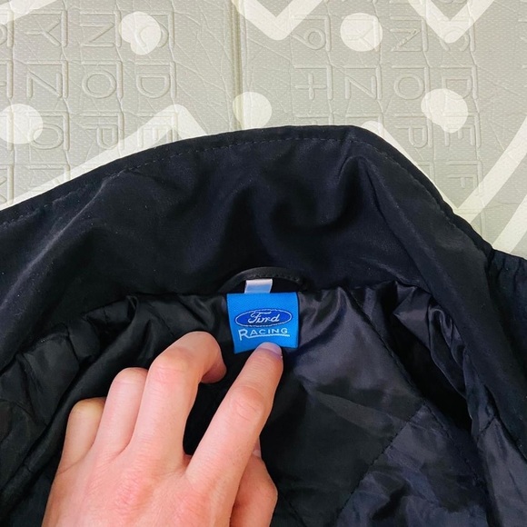 Vintage retro ford formula 1 nascar embroidered racing graphic jacket - Picture 9 of 10